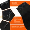 image:imageSunny Hair Wire Hair Extensions Real Human Hair Adjustable Line HairpieceA4 1 Jet Black