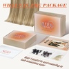 image:imageSunny Hair Wire Hair Extensions Real Human Hair Adjustable Line HairpieceB2 27613 Honey Blonde Highlight