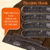 image:imageSunny Hair Wire Hair Extensions Real Human Hair Adjustable Line HairpieceB2 3 Golden Walnut Brown