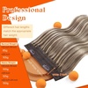 image:imageSunny Hair Wire Hair Extensions Real Human Hair Adjustable Line HairpieceB3 P8A60 Light Brown Highlight