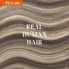 image:imageSunny Hair Wire Hair Extensions Real Human Hair Adjustable Line HairpieceB3 P8A60 Light Brown Highlight