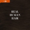 image:imageSunny Hair Wire Hair Extensions Real Human Hair Adjustable Line HairpieceC1 2B Medium Natural Brown