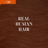 image:imageSunny Hair Wire Hair Extensions Real Human Hair Adjustable Line HairpieceC1 30 Warm Copper Red Brown