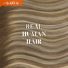 image:imageSunny Hair Wire Hair Extensions Real Human Hair Adjustable Line HairpieceC1 6606 Medium Brown Balayage