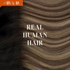 image:imageSunny Hair Wire Hair Extensions Real Human Hair Adjustable Line HairpieceC2 1B418 Natural Black Ombre