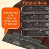 image:imageSunny Hair Wire Hair Extensions Real Human Hair Adjustable Line HairpieceC2 33 Dark Mahogany Auburn