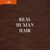 image:imageSunny Hair Wire Hair Extensions Real Human Hair Adjustable Line HairpieceC2 33 Dark Mahogany Auburn
