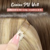 image:imageVe Sunny Genius Human Hair Extensions Clip ins Balayage 14 InchW1P2760 Honey Blonde Highlights