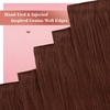 image:imageVe Sunny Genius Human Hair Extensions Clip ins Balayage 14 InchW8 33 Dark Reddish Auburn