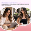 image:imageVe Sunny Genius Human Hair Extensions Clip ins Short BlondeW1 1B427 Natural Black Ombre Balayage Brown Blonde