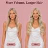 image:imageVe Sunny Genius Human Hair Extensions Clip ins Short BlondeW7A P1622 Golden Blonde Highlights