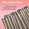image:imageVe Sunny Genius Human Hair Extensions Clip ins Short BlondeW7C P860 Light Brown Highlights Blonde