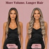 image:imageVe Sunny Genius Human Hair Extensions Clip ins Short BlondeW7C P860 Light Brown Highlights Blonde
