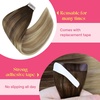 image:imageVe Sunny Hair Tape in Extensions Brown Highlight Blonde 50g 20Pcs Remy1A Tape 41460