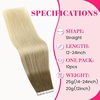 image:imageVe Sunny Hair Tape in Extensions Brown Highlight Blonde 50g 20Pcs Remy1A Tape 860 Balayage