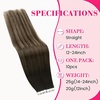image:imageVe Sunny Hair Tape in Extensions Brown Highlight Blonde 50g 20Pcs Remy1A Tape1B418