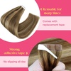 image:imageVe Sunny Hair Tape in Extensions Brown Highlight Blonde 50g 20Pcs Remy1A Tape274