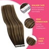 image:imageVe Sunny Hair Tape in Extensions Brown Highlight Blonde 50g 20Pcs Remy1A Tape4427