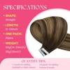 image:imageVe Sunny Hair Tape in Extensions Brown Highlight Blonde 50g 20Pcs Remy1A Tape4427