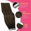 image:imageVe Sunny Hair Tape in Extensions Brown Highlight Blonde 50g 20Pcs Remy1B Tape226