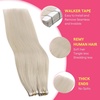 image:imageVe Sunny Hair Tape in Extensions Brown Highlight Blonde 50g 20Pcs Remy1B Tape60