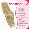 image:imageVe Sunny Hair Tape in Extensions Brown Highlight Blonde 50g 20Pcs Remy1C Tape1622