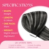 image:imageVe Sunny Hair Tape in Extensions Brown Highlight Blonde 50g 20Pcs Remy1C Tape1BS1B