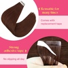 image:imageVe Sunny Hair Tape in Extensions Brown Highlight Blonde 50g 20Pcs Remy1C Tape33