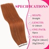 image:imageVe Sunny Hair Tape in Extensions Brown Highlight Blonde 50g 20Pcs Remy1C Tape350