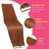 image:imageVe Sunny Hair Tape in Extensions Brown Highlight Blonde 50g 20Pcs Remy1C Tape350