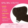 image:imageVe Sunny Hair Tape in Extensions Brown Highlight Blonde 50g 20Pcs Remy1D Tape4