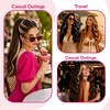 image:imageVe Sunny Hair Tape in Extensions Brown Highlight Blonde 50g 20Pcs Remy1D Tape8AP60