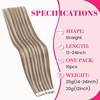 image:imageVe Sunny Hair Tape in Extensions Brown Highlight Blonde 50g 20Pcs Remy1D Tape8AP60