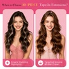 image:imageVe Sunny Hair Tape in Extensions Brown Highlight Blonde 50g 20Pcs Remy1E Tape1