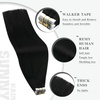 image:imageVe Sunny Hair Tape in Extensions Brown Highlight Blonde 50g 20Pcs Remy1E Tape1