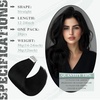 image:imageVe Sunny Hair Tape in Extensions Brown Highlight Blonde 50g 20Pcs Remy1E Tape1B