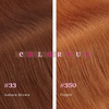 image:imageVe Sunny Human Hair Clip in Extensions Auburn Natural Straight 16 InchA1 33 Dark Reddish Auburn
