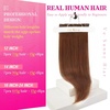 image:imageVe Sunny Human Hair Clip in Extensions Auburn Natural Straight 16 InchA1 33 Dark Reddish Auburn