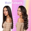 image:imageVe Sunny Seamless Clip ins Human Hair Platinum Blonde Straight 18 InchV3A 4274 Coffee Medium Brown Balayage Blonde