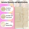 image:imageVe Sunny Seamless Clip ins Human Hair Platinum Blonde Straight 18 InchV5A 60 Moonlit Platinum Glow