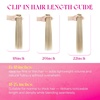 image:imageVe Sunny Seamless Clip ins Human Hair Platinum Blonde Straight 18 InchV5A 60 Moonlit Platinum Glow