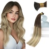 image:imageSunny Hair 24 Inch I Tip Hair Extensions Human Hair Brown Mix Blonde