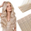 image:imageSunny Hair Invisi Edge Tape in Hair Extensions Human Hair Blonde HighlightsIJTPP18613 Ash Blonde With Bleach Blonde