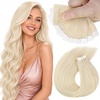 image:imageSunny Hair Tape in Hair Extensions 22Inch Long Bleach Blondeonde