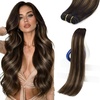 A3-#2/2/6-Dark Brown Balayage Medium Brown