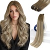 A4-#8/22/8-Light Brown Balayage Medium Blonde