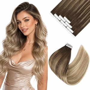 image:imageVe Sunny Hair Tape in Extensions Brown Highlight Blonde 50g 20Pcs Remy1A Tape 41460