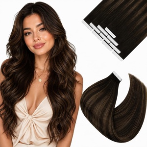 image:imageVe Sunny Hair Tape in Extensions Brown Highlight Blonde 50g 20Pcs Remy1B Tape226