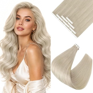 image:imageVe Sunny Hair Tape in Extensions Brown Highlight Blonde 50g 20Pcs Remy1B Tape60