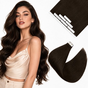 image:imageVe Sunny Hair Tape in Extensions Brown Highlight Blonde 50g 20Pcs Remy1D Tape4